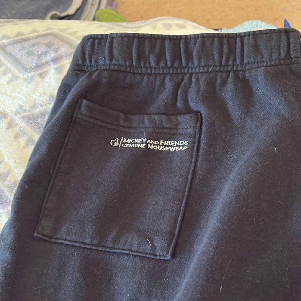 DISNEY Black sweatpants, size XL